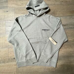 Gray ESSENTIALS Fear of God hoodie